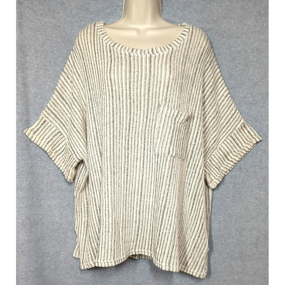 Hayden Plus Los Angeles Women Sweater 3X  Pull Over Short Sleeve Lagan Look